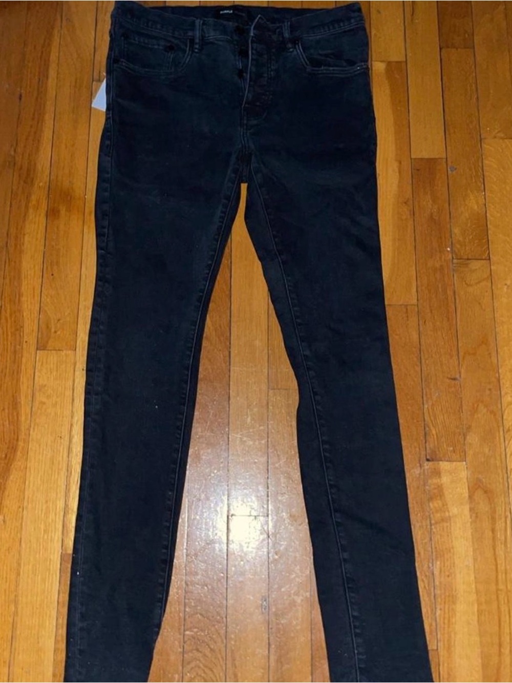 Black Purple Brand Jeans